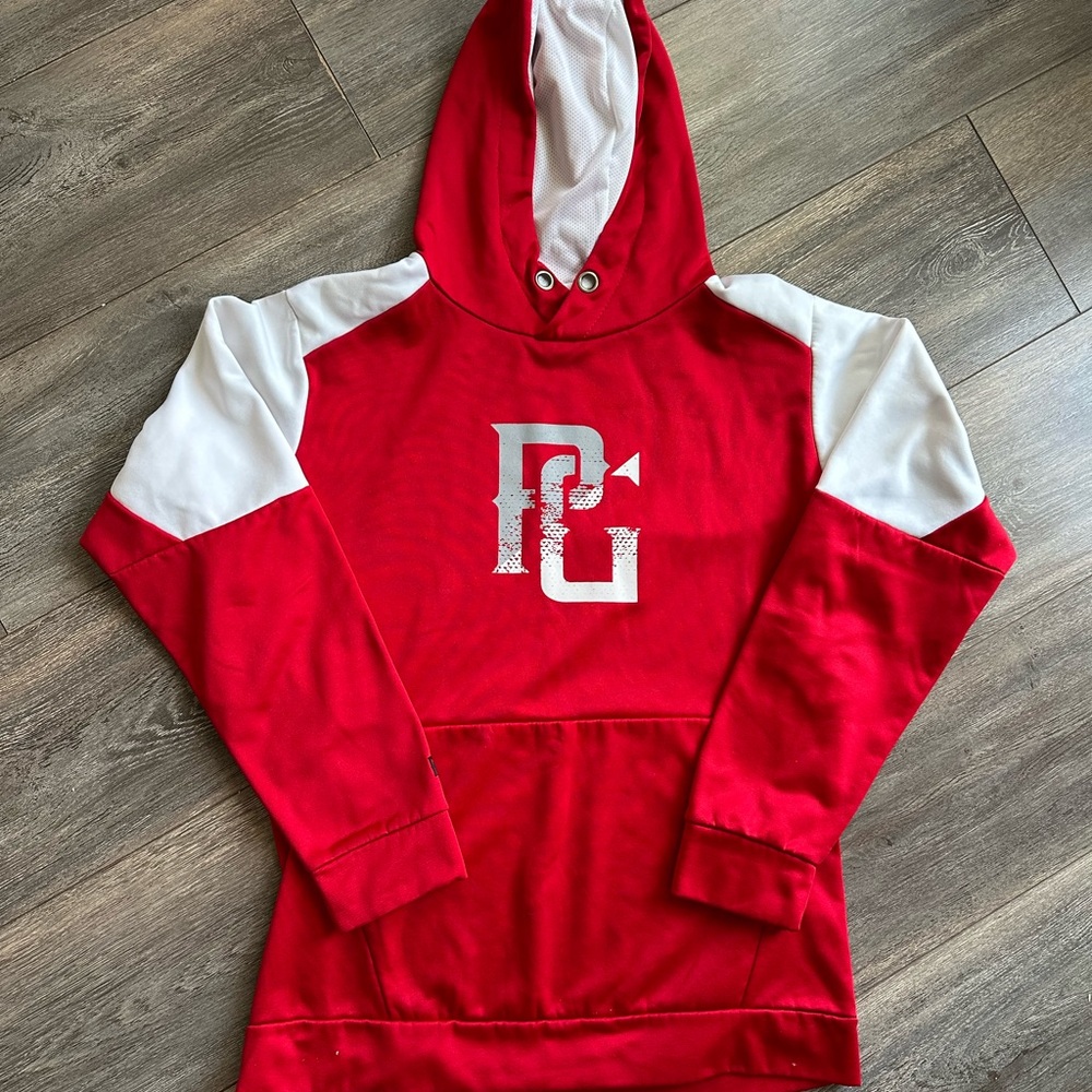 PG Perfect Game Baseball AM Red Sweatshirt Hoodie